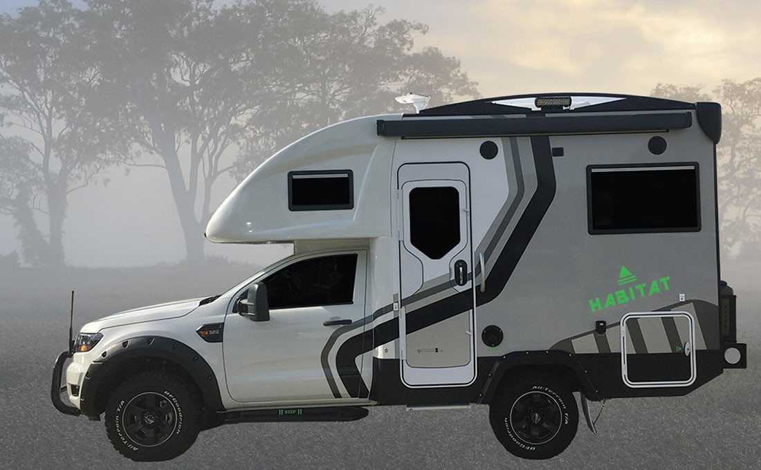 Sunliner Habitat – A Compact Multi-Terrain Motorhome – shaking up the Australian RV market.
