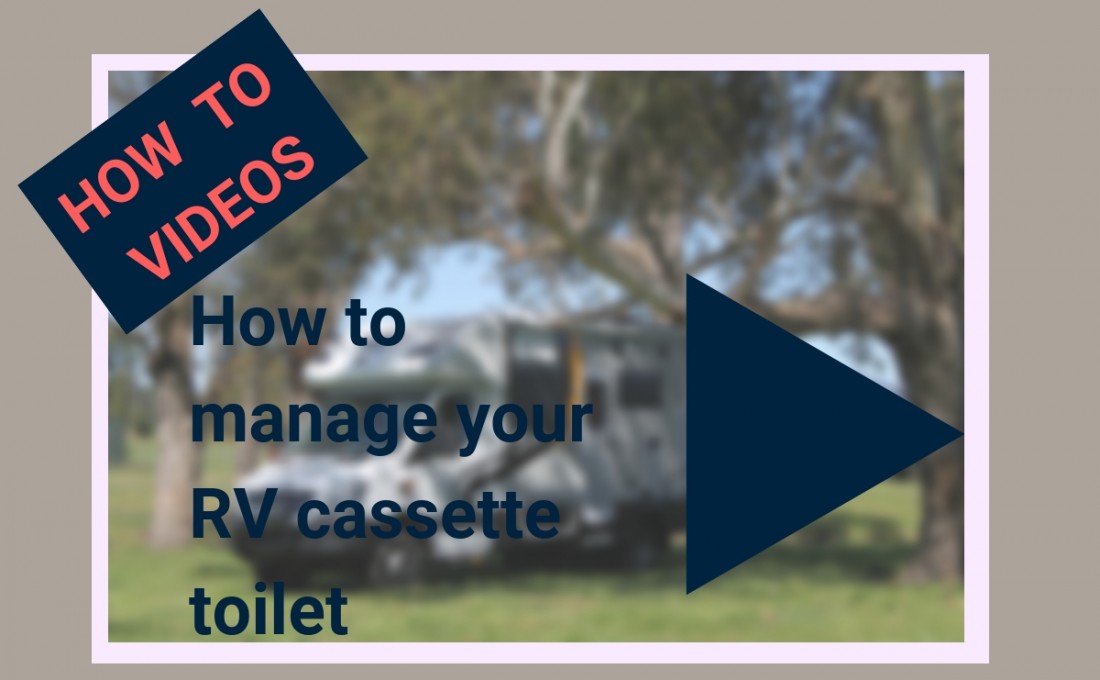 How to manage your Motorhome cassette toilet
